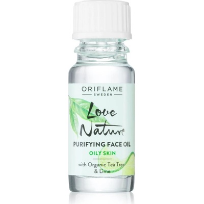 Oriflame Love Nature Organic Tea Tree & Lime čisticí olej 10 ml