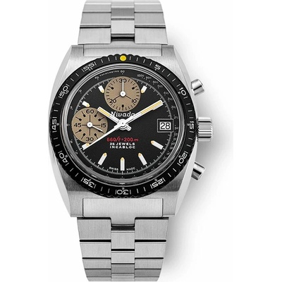 Nivada Grenchen Autochron Yellow Automatic