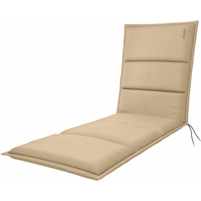 Doppler CITY Poduška na ležadlo 4417, béžová 195 × 60 cm