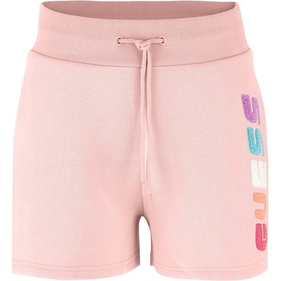 Guess dámské kraťasy EDWINA SHORT V3GD11FL04P-G66B Růžový