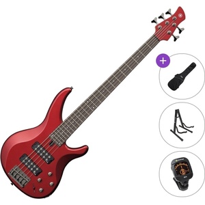 Yamaha TRBX 305 Standard SET Candy Apple Red 5-струнна бас китара