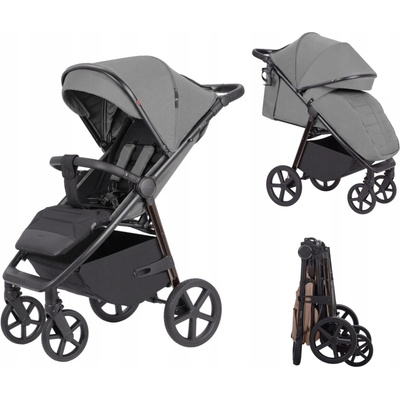 Carrello Sport BRAVO PLUS 5515 Forest GREY do 22 kg model 2026