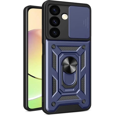 HQWear Кейс с протектор за камера HQWear Hybrid Armor Camshield за Samsung Galaxy A15, син (9145576285176)