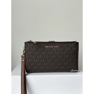 Michael Kors Jet Set Travel Double Zip Brown
