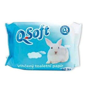 Q Soft Q-Soft Мокра тоалетна хартия супер мека 60 бр