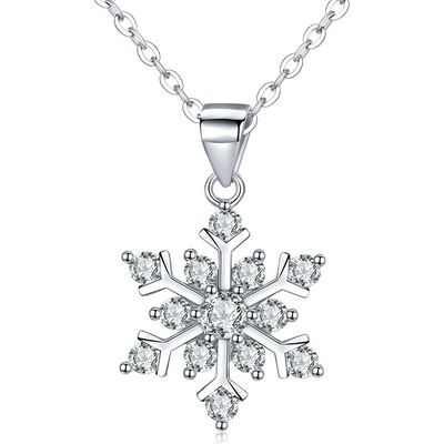 Olivie Stříbrný přívěsek Sněhová Vločka 4757