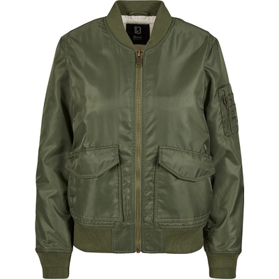 Brandit Sherpa Bomberjacket Women olivová