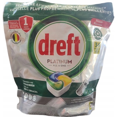 Dreft Platinum All in One Lemon kapsle do myčky s vůní citronu 34 ks – Hledejceny.cz