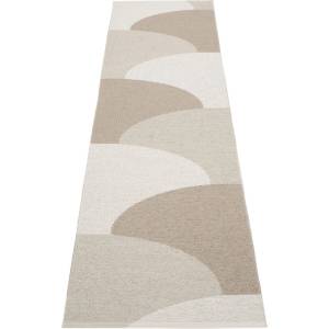 Pappelina Бежова пътека за открито и закрито 70x270 cm Hill Dark Linen - Pappelina (HI9G727)