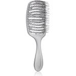 Olivia Garden ESSENTIAL CARE FLEX Medium Hair Bristles Четка за коса Ice Grey