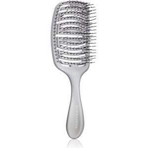 Olivia Garden ESSENTIAL CARE FLEX Medium Hair Bristles Четка за коса Ice Grey