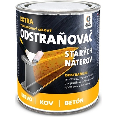 COLOR COMPANY Extra Odstraňovač starých náterov Bezfarebná,2kg