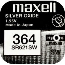 Maxell Silver Oxide 364 1ks 364/SR621SW/V364