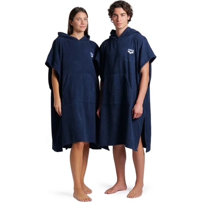 Arena Cotton Poncho Navy