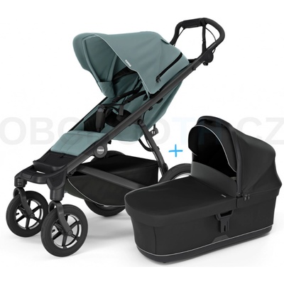 Thule Urban Glide 4-wheel Black 2024 + vanička Mid blue