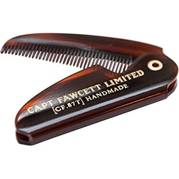 Captain Fawcett skládací hřeben na knír 11,5 cm