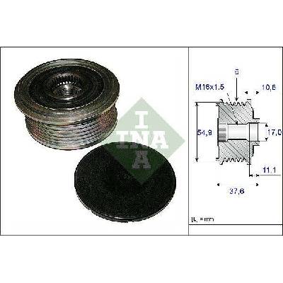 Předstihová spojka Schaeffler INA 535 0123 10