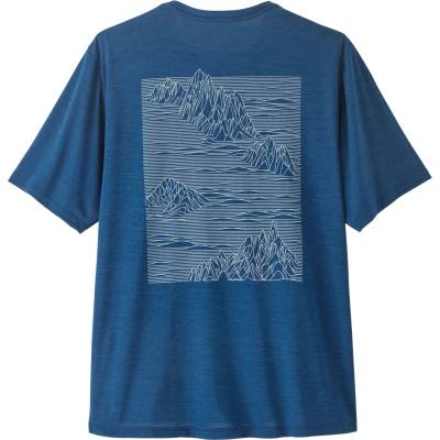 Patagonia Мъжка спортна тениска Patagonia Cap Cool Daily Shirt Strataspire Sport shirt - Clement Blue / Light Clement Blue X-Dye (216-7992-0113)
