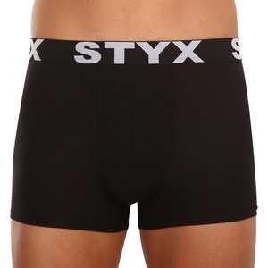 Styx Мъжки боксерки Styx спортна гума надразмер черни Styx | Cheren | МЪЖЕ | 3XL - zoot - 32,74 лв