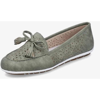 Rieker Зелени дамски мокасини от велур Rieker Rieker | Zelen | ЖЕНИ | 40
