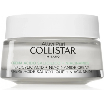 Collistar Attivi Puri Salicylic Acid + Niacinamide Cream Кремове за лице 50ml