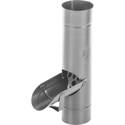 Evromat Chrlič pre odkvapový zvod 80 mm pozink