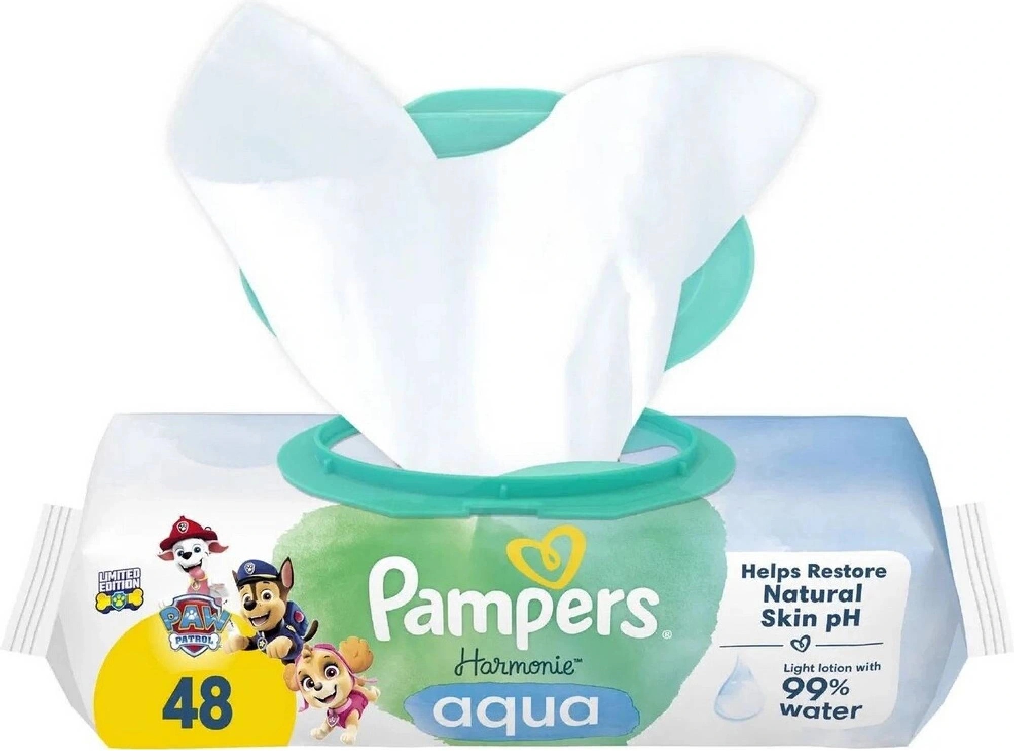 Pampers čistiace obrúsky s motívom Labková Patrola Pampers čistiace obrúsky s motívom Labková Patrola