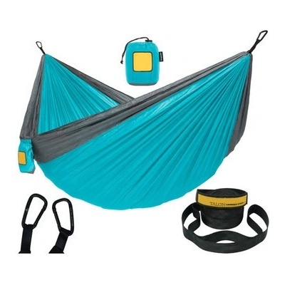 M.A.T. GROUP Hamaka pro 1 osobu 275x140cm COMFORT TYRK/ŠE – Zboží Dáma