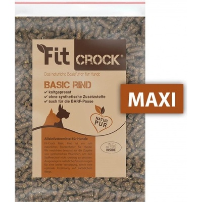 cdVet Fit-Crock Basic Hovězí lisované za studena MAXI 0,2 kg