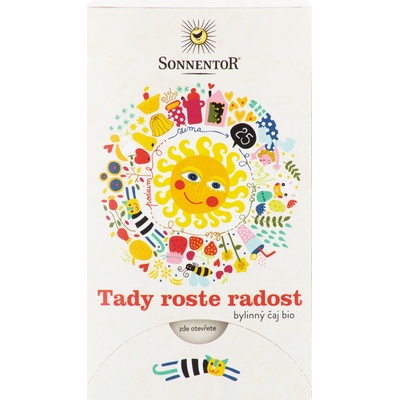 Sonnentor Tady roste radost Bio 18 x 1,5 g