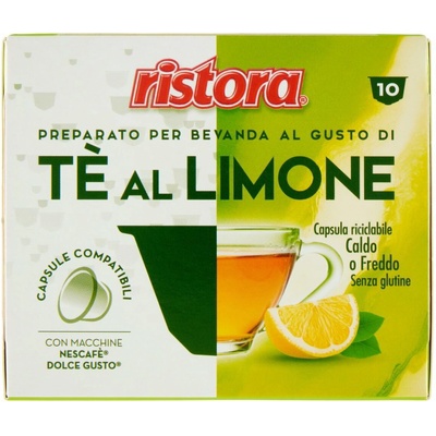 Ristora kapsule dolce gusto čaj citrón 10 ks