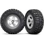 Traxxas колело 2.2/3.0", джанта SCT сатен, гума Kumho (2) (2WD преден)