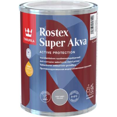 TIKKURILA DECO ROSTEX SUPER AKVA Základní nátěr na kov 1 L