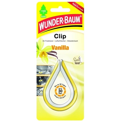 Wunder-Baum Ароматизатор за кола клипс wunder-baum vanilla (7612720841219)