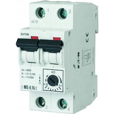 Motorový jistič EATON 2P 0.37kW 2.5-4A Z-MS-4.0/2 Ochrana 248396