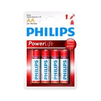 Philips powerlife lr6 aa 4-blisteri (lr6p4b/10)