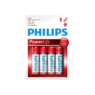 Philips powerlife lr6 aa 4-blisteri (lr6p4b/10)