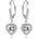 Silenti Jewelry Сребърни обеци "Ласка