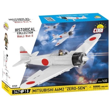 COBI 5729 II WW Mitsubishi A6M2 "ZERO-SEN" 347 к, 1 ф
