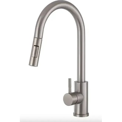 Твоят Стил - Кухненски Мивки Инокс смесител за кухня с издърпваща се глава - Модел 9600