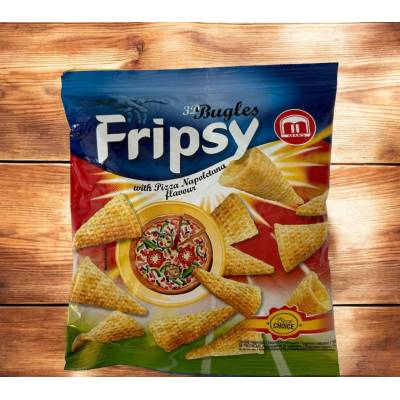 Fripsy 3D Bugles s príchuťou pizza Napoletana 50 g