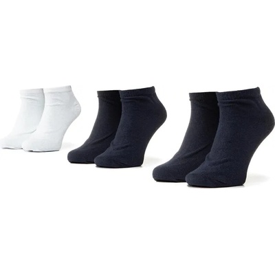 Kappa Комплект 3 чифта къси чорапи унисекс Kappa 704275 Navy 821 (704275)