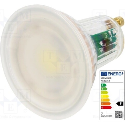 Osram 4058075096745 žárovka LED studená bílá GU10 230VAC 575lm P 6,9W 120° 6500K