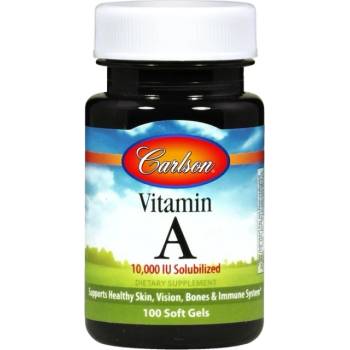Image 1 of Carlson Labs Vitamin A 10 000 IU | Solubilized [100 Гел капсули]