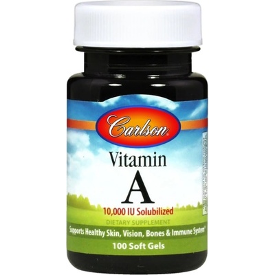 Carlson Labs Vitamin A 10 000 IU | Solubilized [100 Гел капсули]