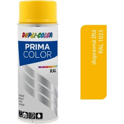 Dupli-color Prima 400 ml RAL1023 dopravná žltá lesk