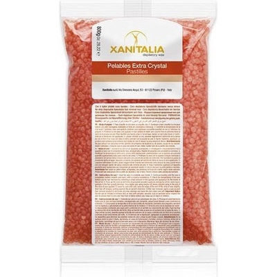 XanitaliaPro FilmWax Pelables Extra Crystal Orange zrnka vosku na depilaci 800 g