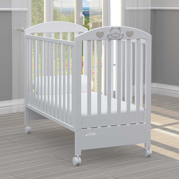 Bambino Casa Бебешко легло Bambino Casa - Luce, Bianco (2520)