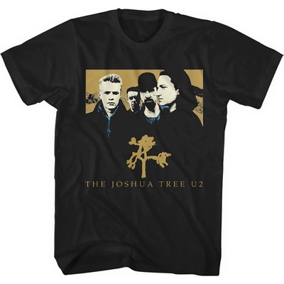 U2 tričko Joshua Tree čierne