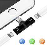  Комбиниран конектор за iPhone Lightning Splitter